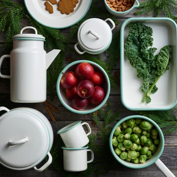 Olla con tapa Kockums 0,7 l - Cream Lux - Kockums Jernverk
