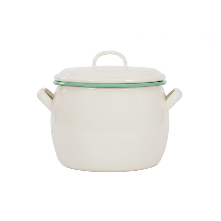 Olla con tapa Kockums 4 l - Cream Lux (beige) - Kockums Jernverk