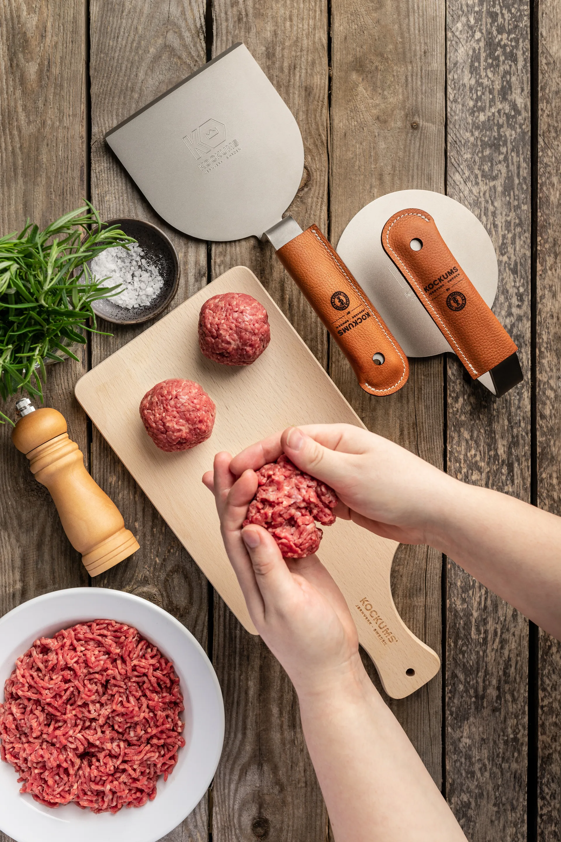 Pala para parrilla Kockums, con mango neopreno Kockums Jernverk