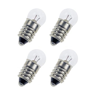 Bombilla December - Transparente, 5w, set de 4, e10, 3w - Konsthantverk
