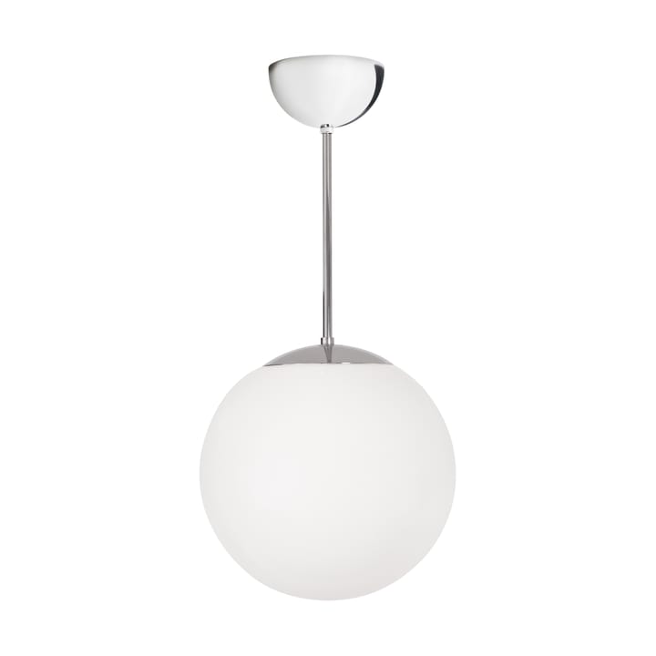 Lámpara colgante Funkis Glob - White-chrome Ø20 cm - Konsthantverk