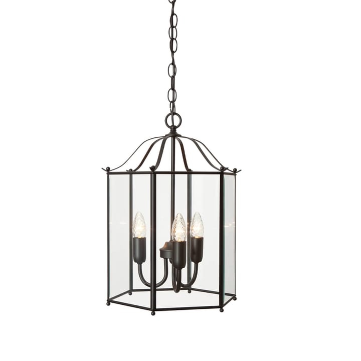Lámpara colgante Glimminge 3 Ø41 cm - Negro mate - Konsthantverk