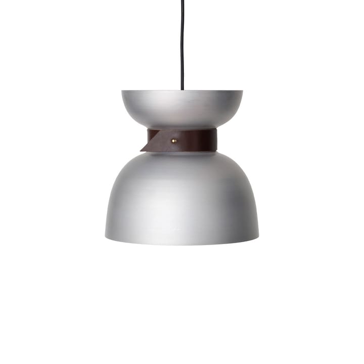 Lámpara colgante Liv - Aluminio, cuero - Konsthantverk