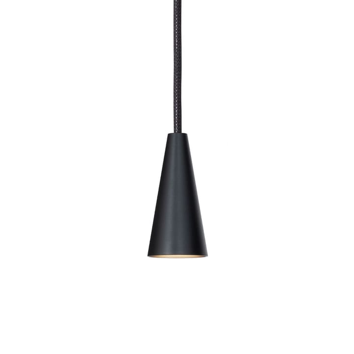 Lámpara colgante Massiv - Negro, cono - Konsthantverk