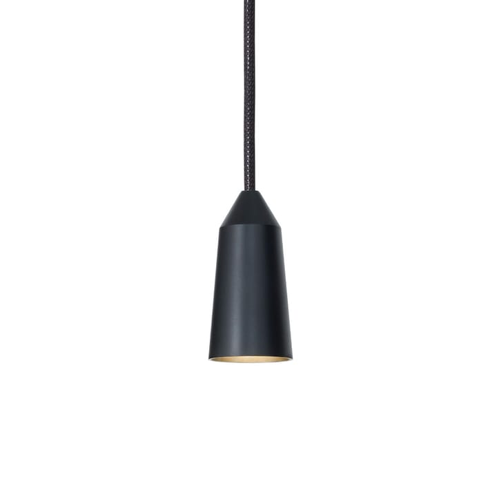 Lámpara colgante Massiv - Negro, doble cono - Konsthantverk