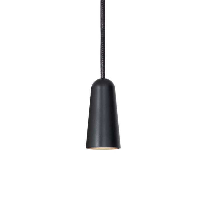 Lámpara colgante Massiv - Negro, redonda - Konsthantverk