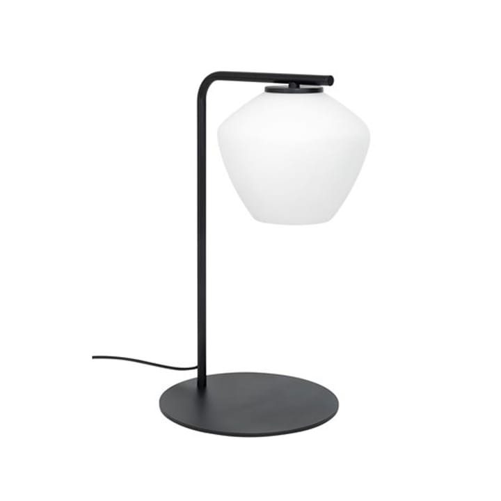Lámpara de mesa DK - Negro/opal - Konsthantverk