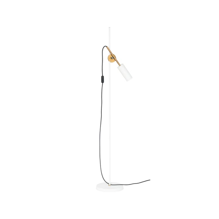Lámpara de pie Stav 1 luz - Blanco/latón crudo - Konsthantverk