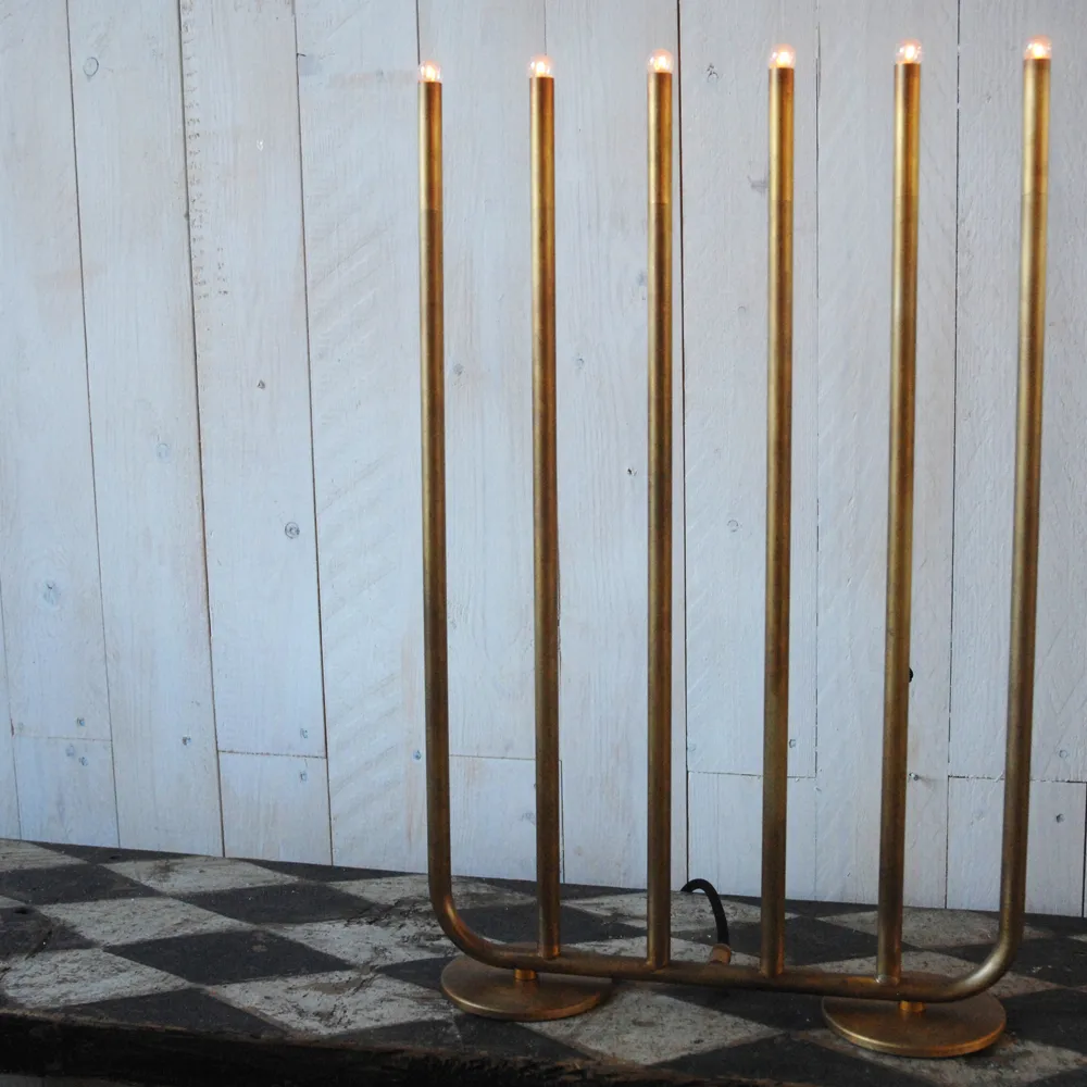 Portavelas de Adviento December 6, Brillo Konsthantverk