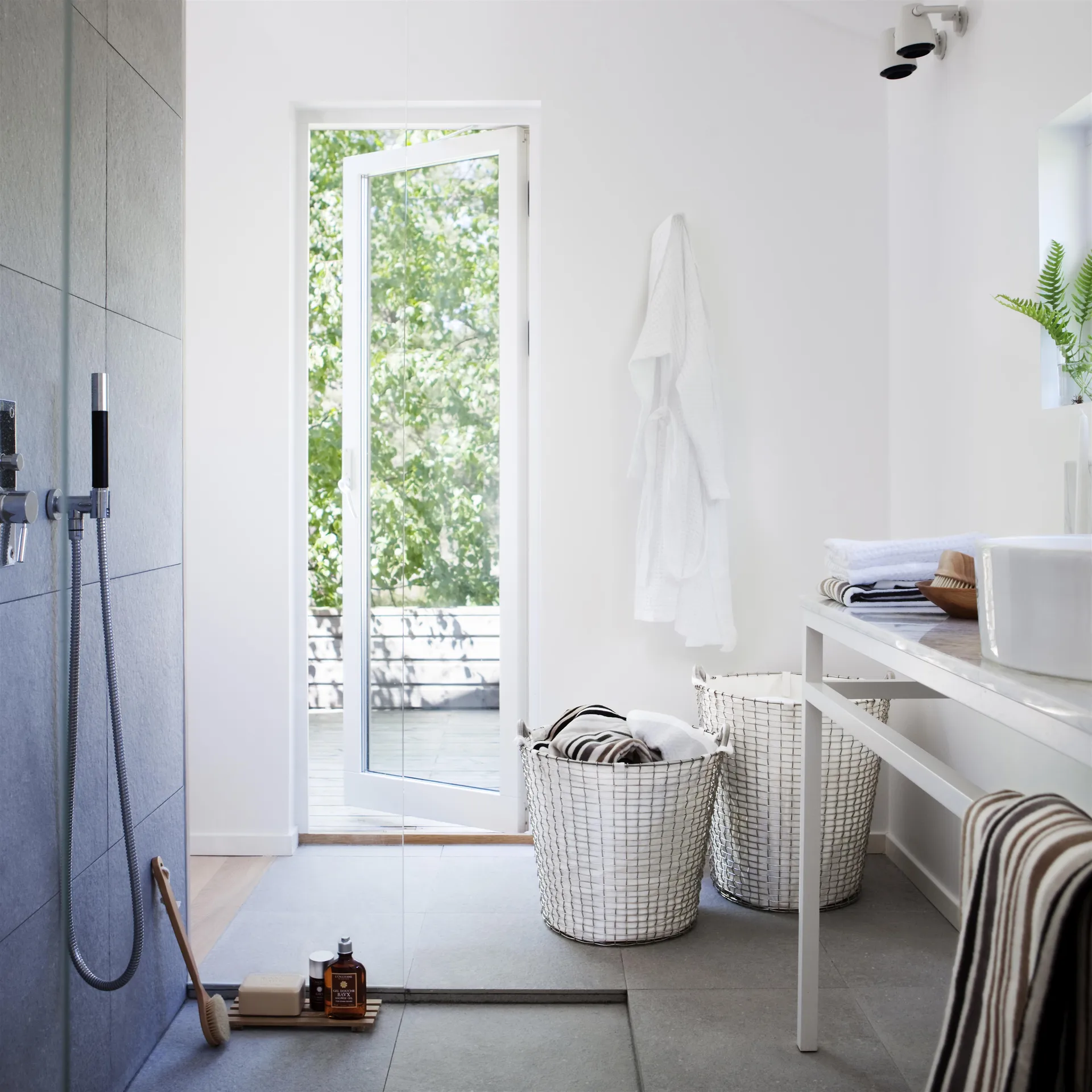 Bolsa ropa sucia Korbo, blanco 65 L KORBO