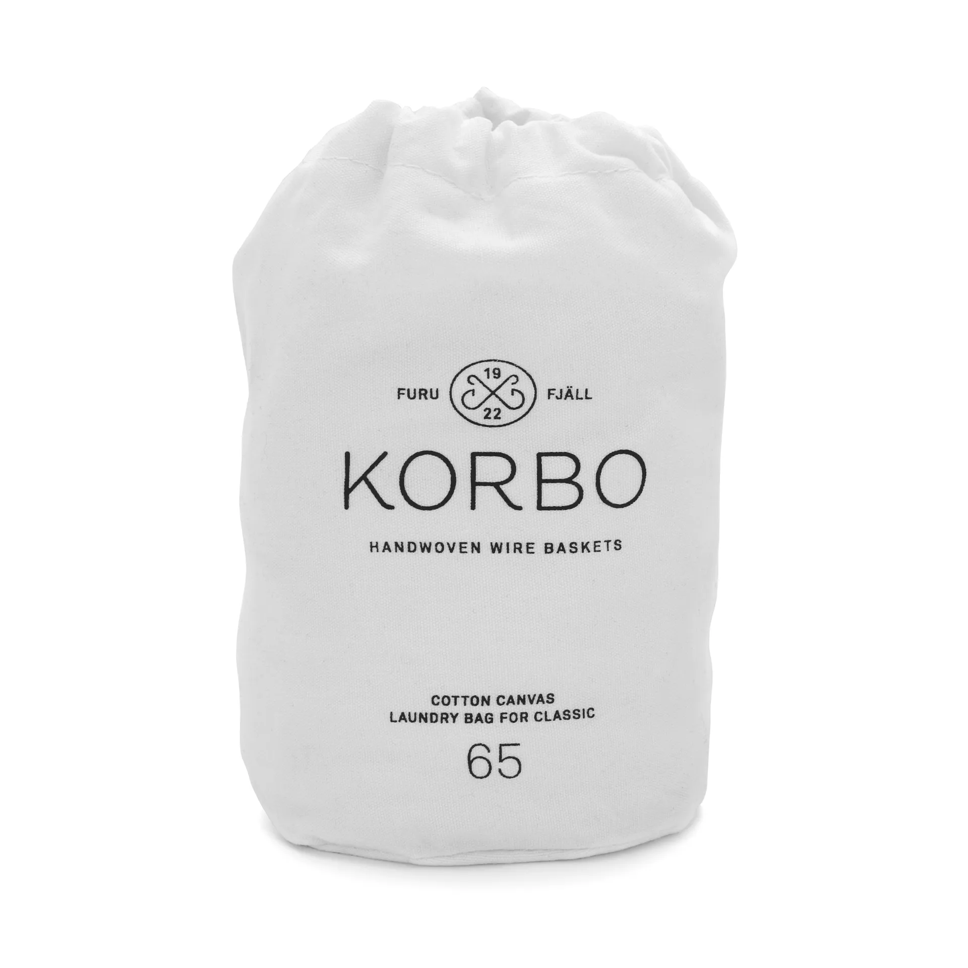 Bolsa ropa sucia Korbo, blanco 65 L KORBO