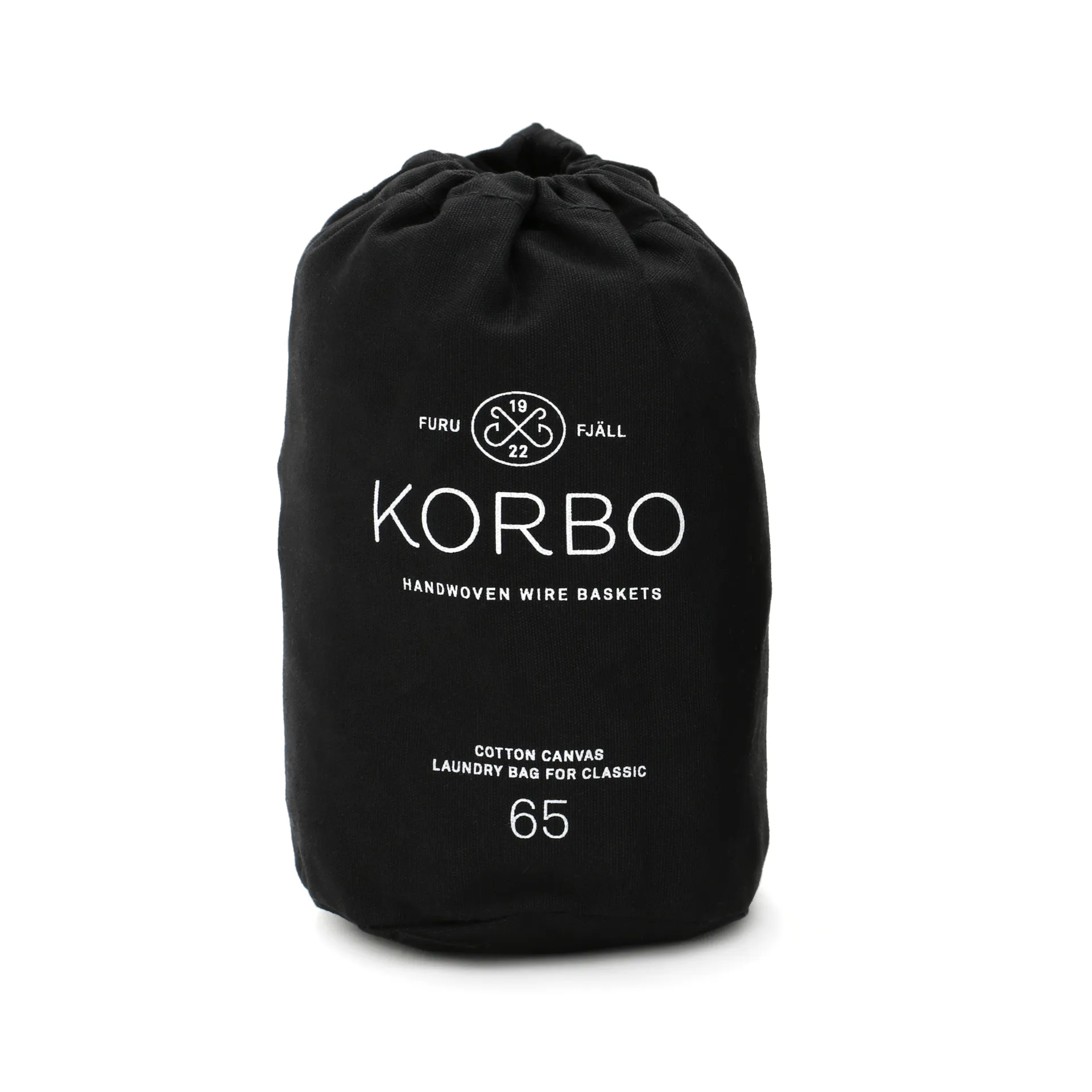 Bolsa ropa sucia Korbo, negro 65 L KORBO
