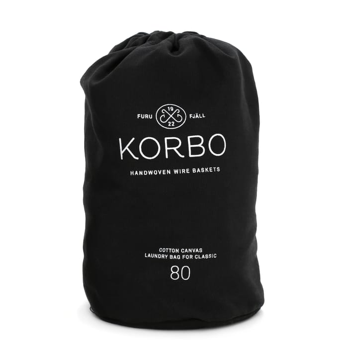 Bolsa ropa sucia Korbo, negro 80 L KORBO