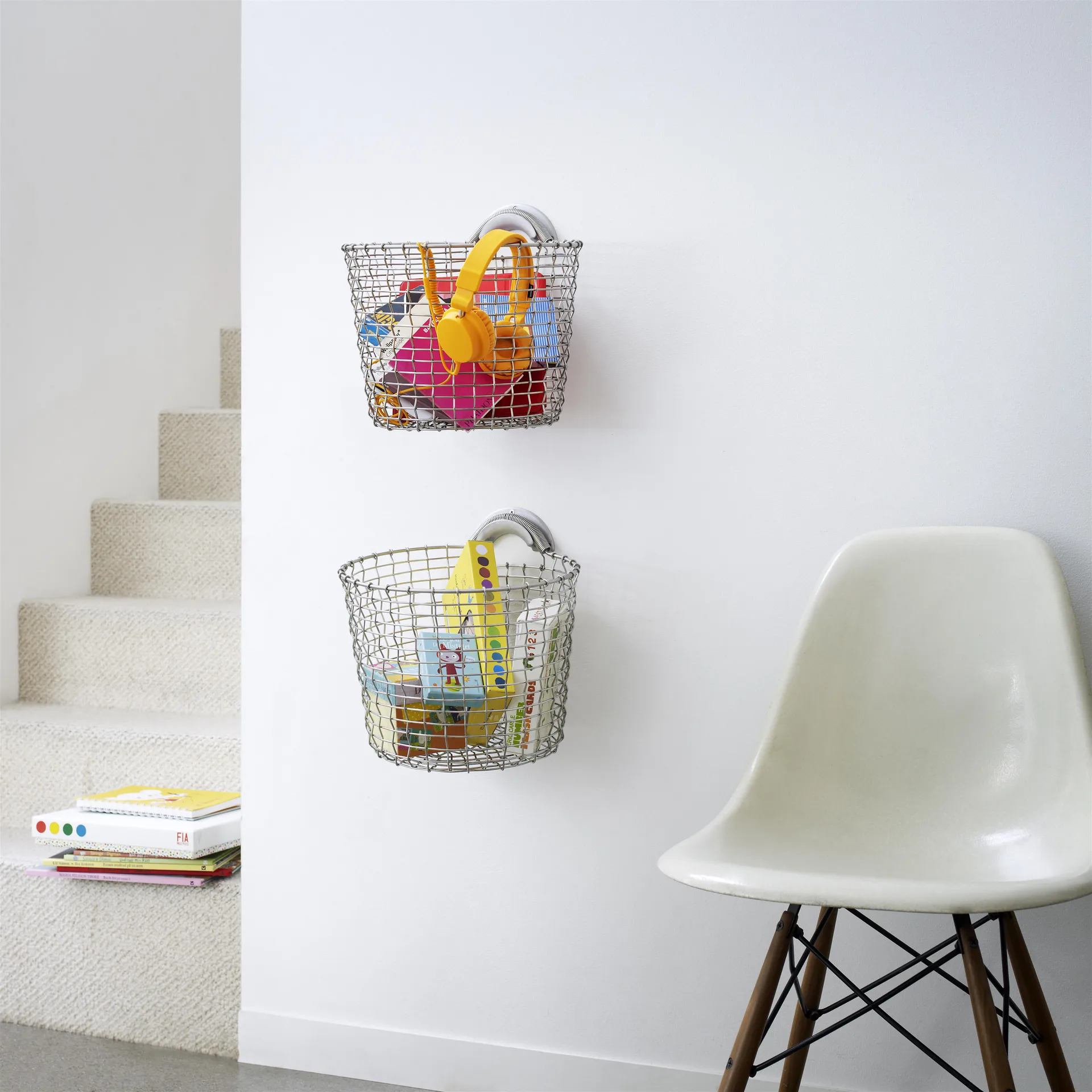 Cesta de alambre Korbo Bin 16, acero galvanizado KORBO