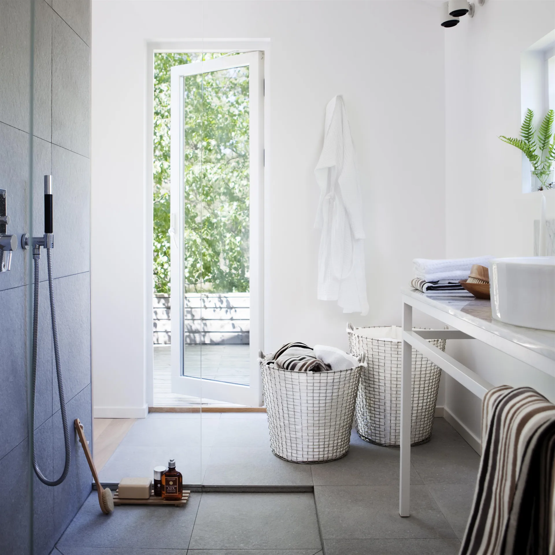Cesta de alambre Korbo Classic 65, acero galvanizado KORBO