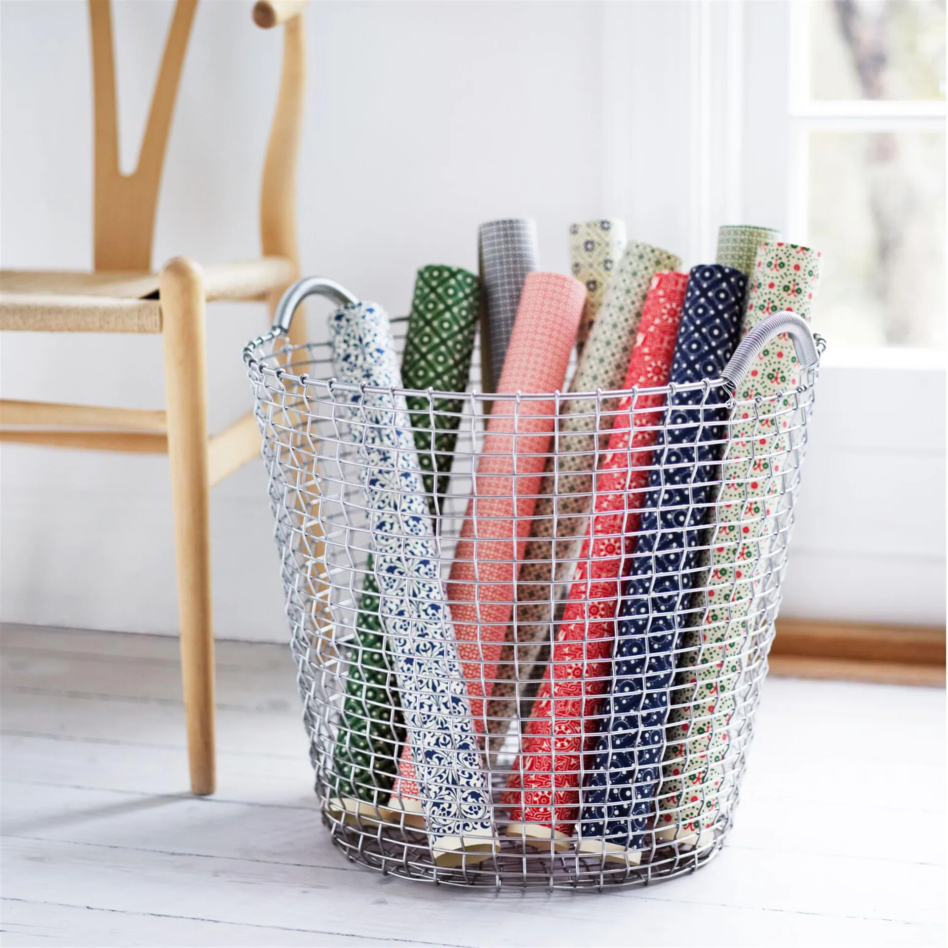 Cesta de alambre Korbo Classic 65, acero galvanizado KORBO