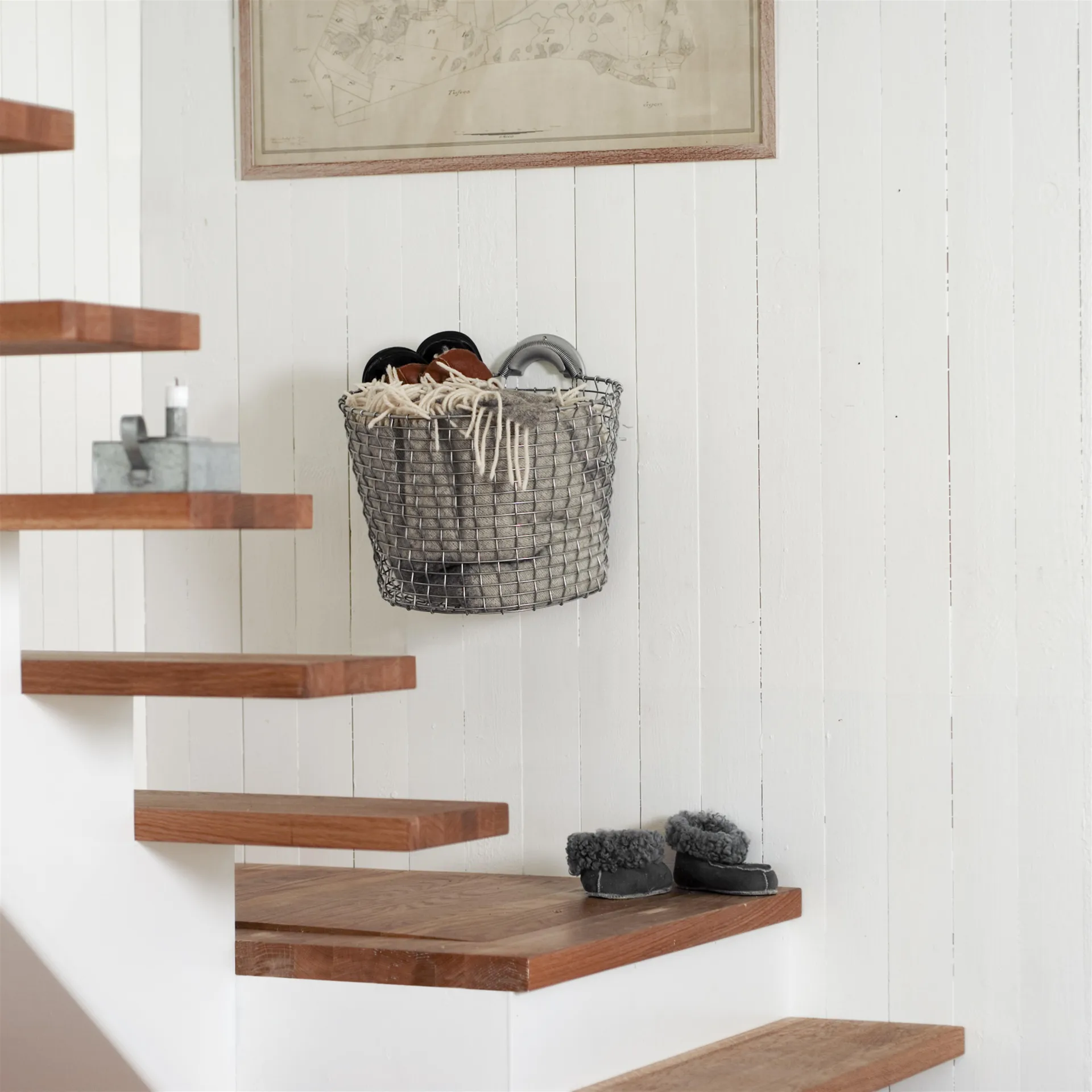 Cesta Korbo Bin 24, acero galvanizado KORBO