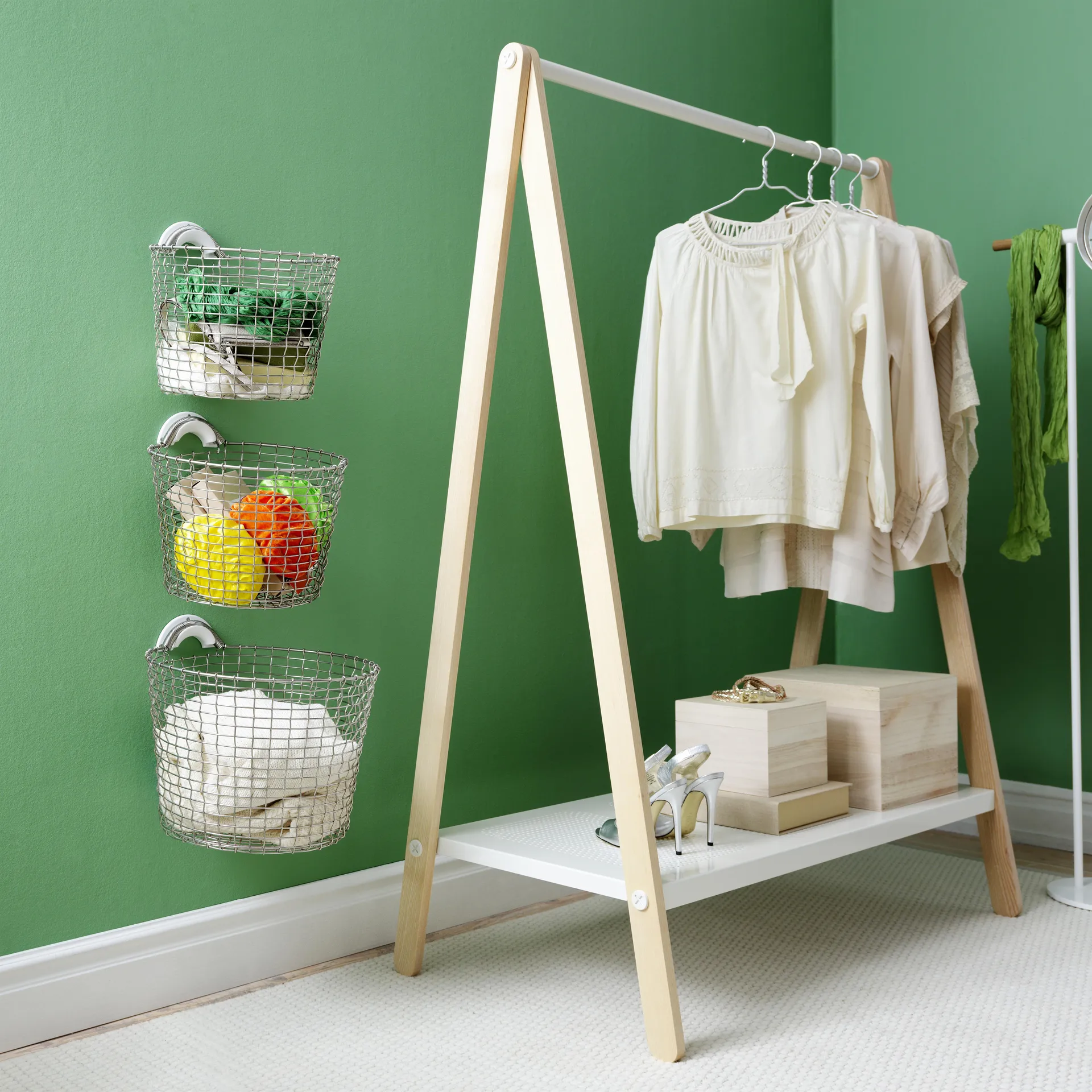 Cesta Korbo Bin 24, acero galvanizado KORBO