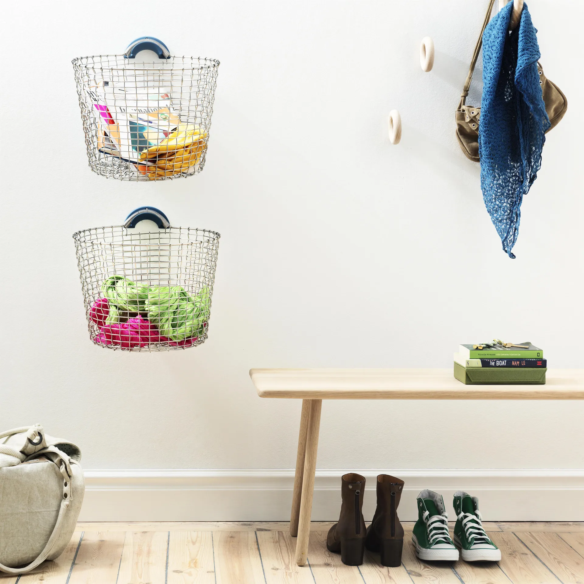 Cesta Korbo Bin 24, acero galvanizado KORBO