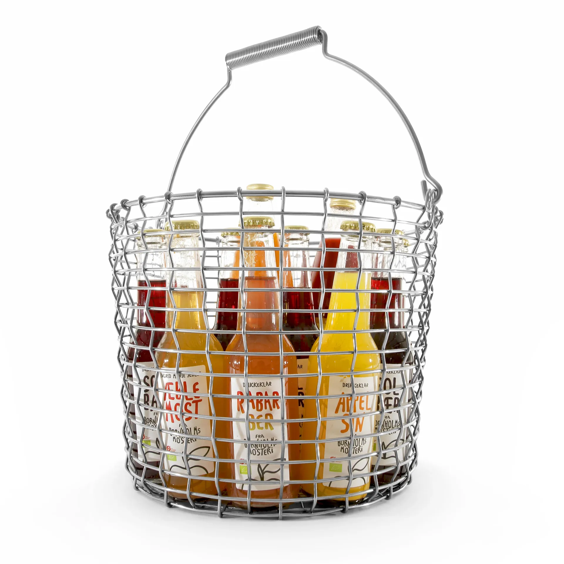 Cesta Korbo Bucket 16, acero resistente a los ácidos KORBO