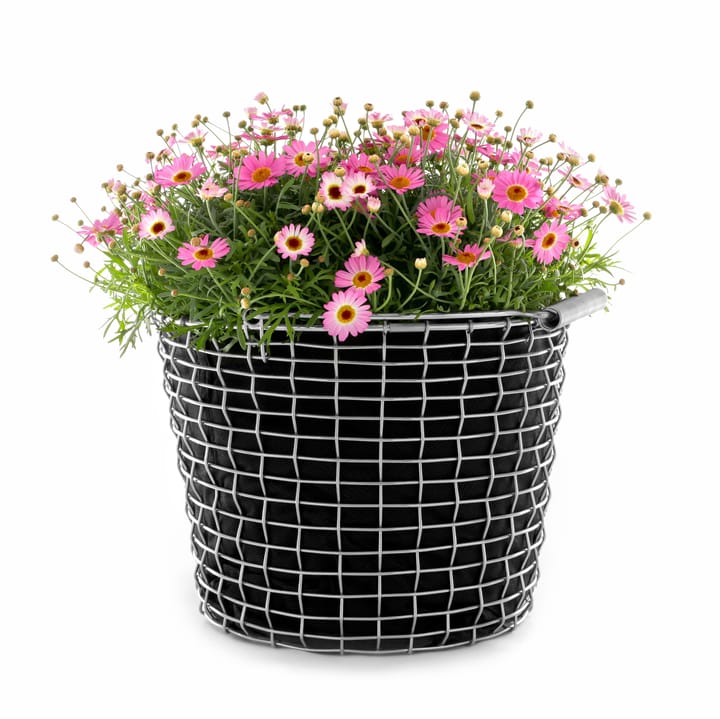 Cesta Korbo Bucket 16, acero resistente a los ácidos KORBO