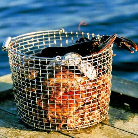 Cesta metálica Korbo Bucket 20, acero a prueba de ácidos KORBO