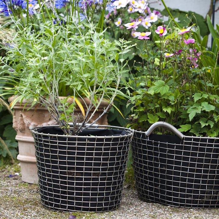Cesta metálica Korbo Bucket 24, acero resistente a los ácidos KORBO
