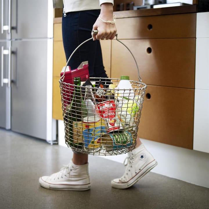 Cesta metálica Korbo Bucket 24, acero resistente a los ácidos KORBO