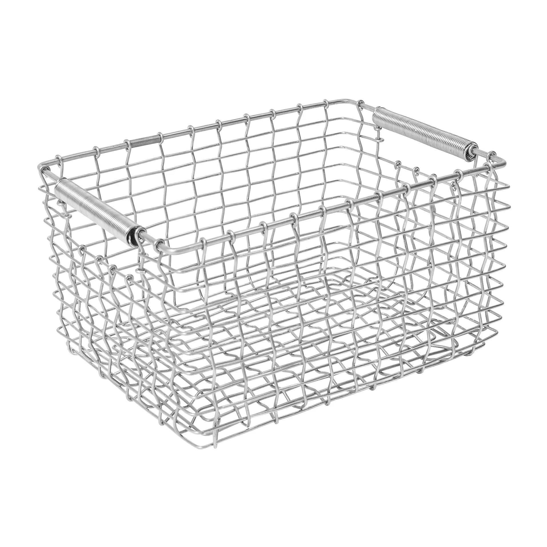 Cesta Rectangular 15, acero galvanizado KORBO