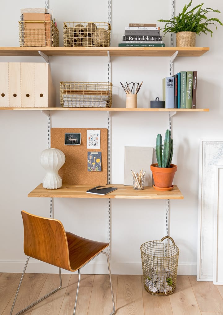 Cesta Rectangular 19, latón KORBO