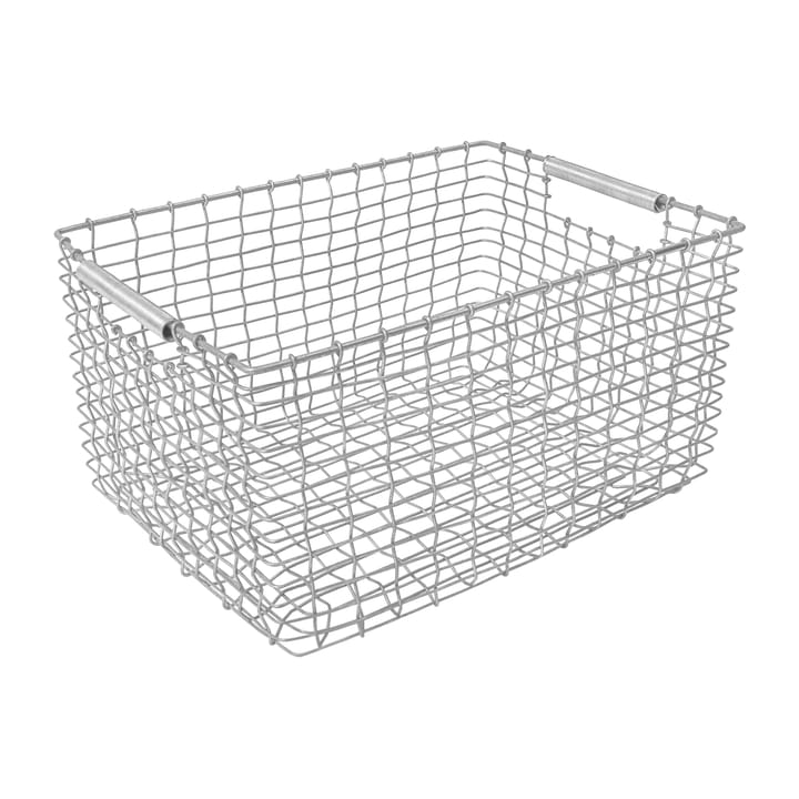 Cesta Rectangular 23 - acero galvanizado - KORBO
