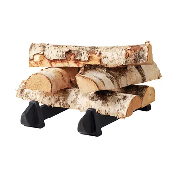 Soporte para leña Korbo Fire-works, pack de 2 - Hierro fundido - KORBO