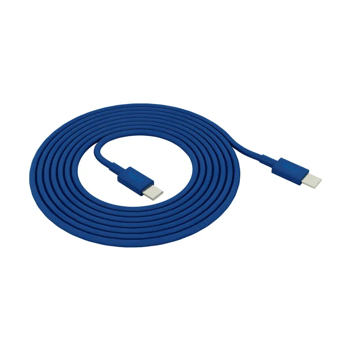 Cable de cargar Kord USB-C a USB-C 1,8 m - Catalina Blue - Kord
