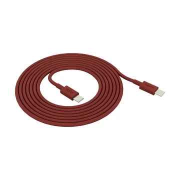 Cable de cargar Kord USB-C a USB-C 1,8 m - Fired Brick - Kord