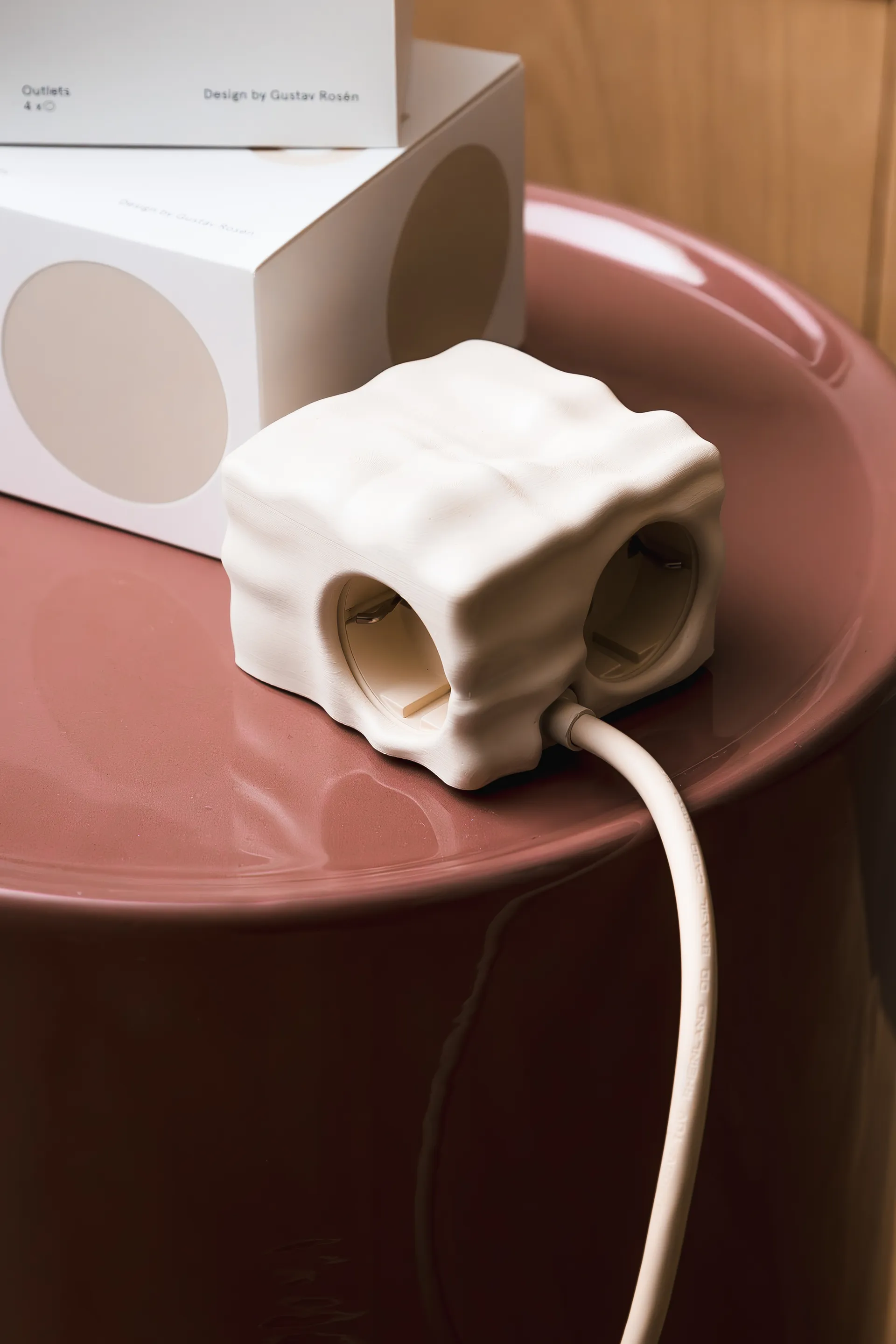 Carcasa Cumulus+ para regleta Cuboid+, Beige Kord