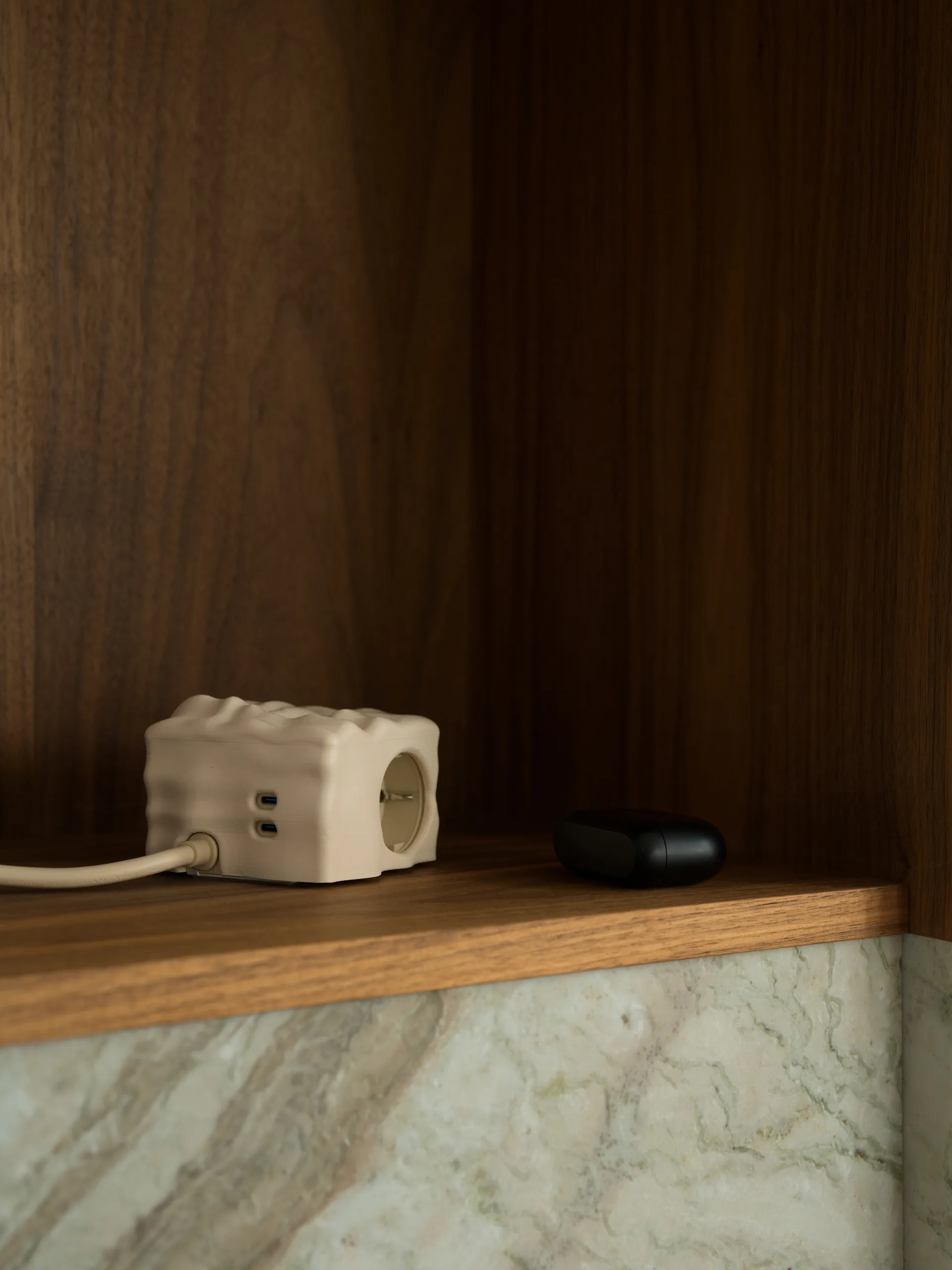 Carcasa Cumulus+ para regleta Cuboid+, Beige Kord