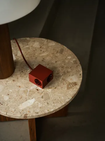 Regleta Cuboid+ con USB-C de 30W y cable de 2 m - Fired Brick - Kord