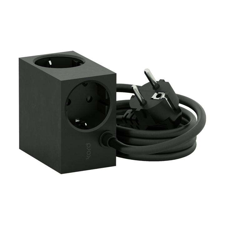 Regleta eléctrica Cuboid 2 m - Black - Kord