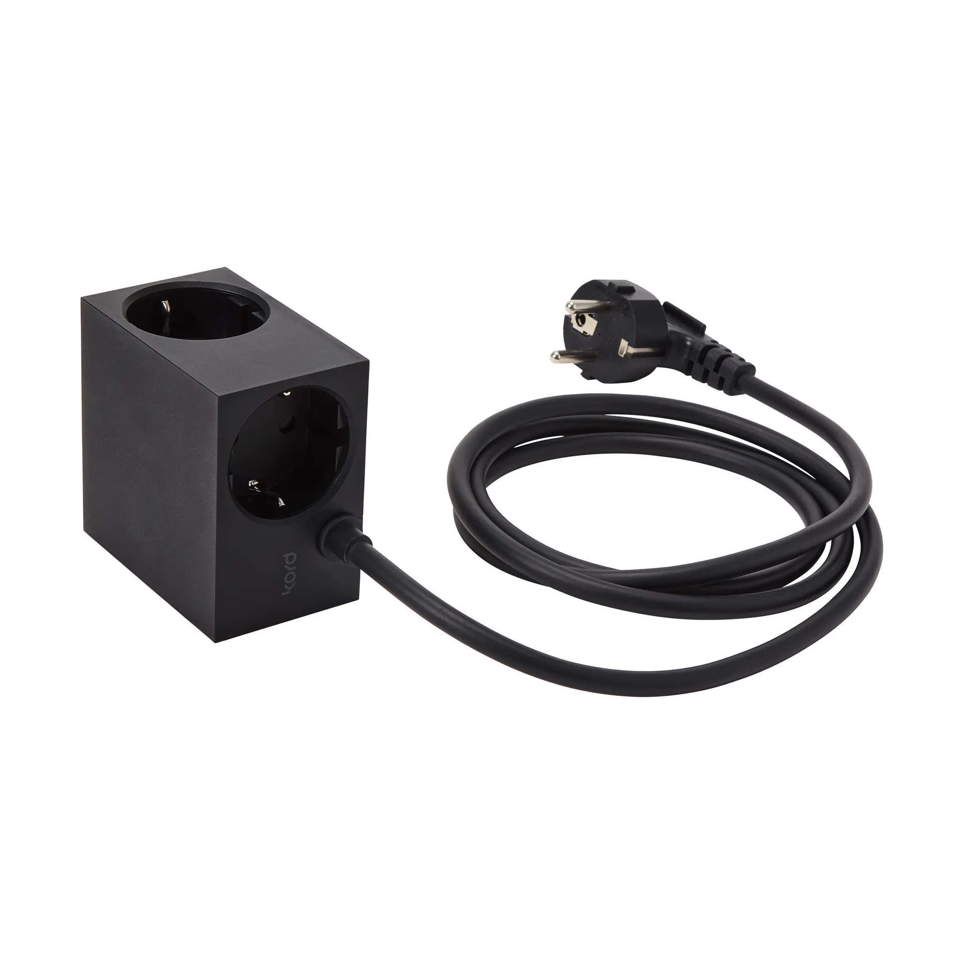 Regleta eléctrica Cuboid 2 m, Black Kord