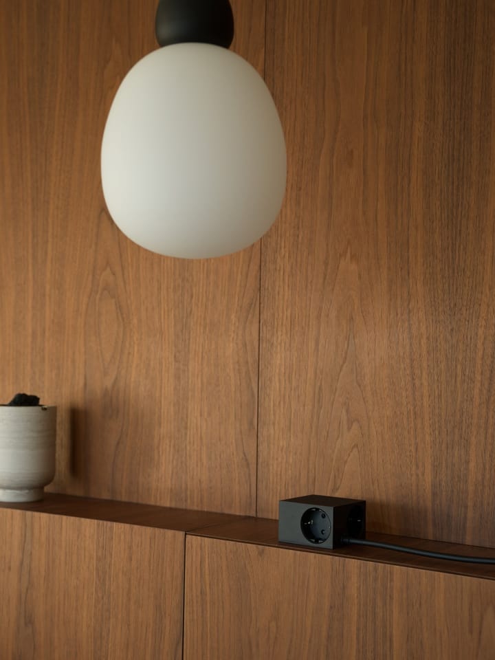 Regleta eléctrica Cuboid 2 m, Black Kord