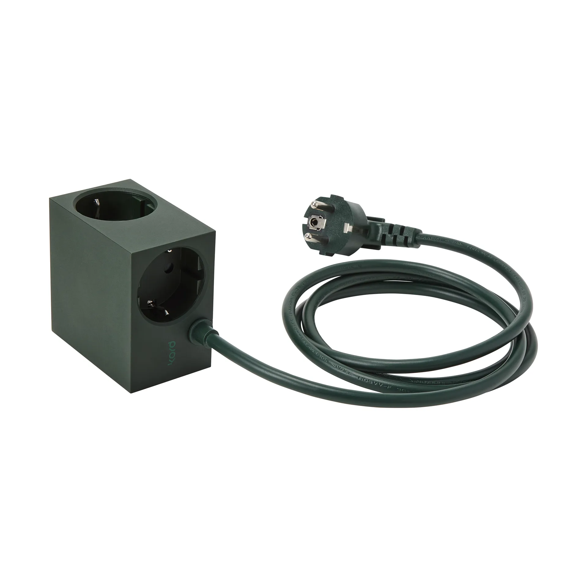 Regleta eléctrica Cuboid 2 m, Dark Green Kord