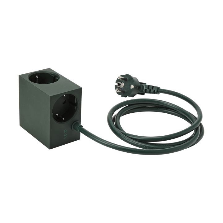 Regleta eléctrica Cuboid 2 m, Dark Green Kord