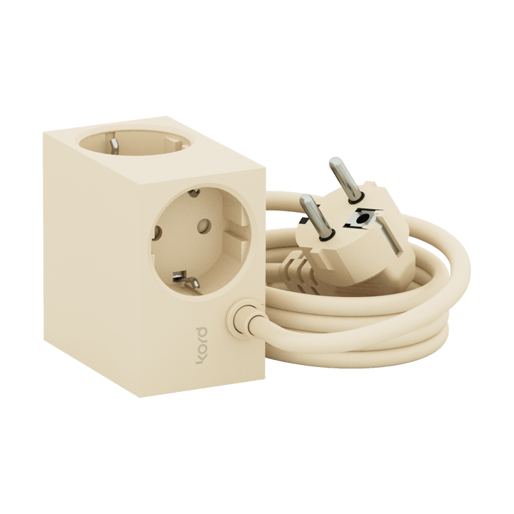 Regleta eléctrica Cuboid 2 m - Pearled Ivory - Kord