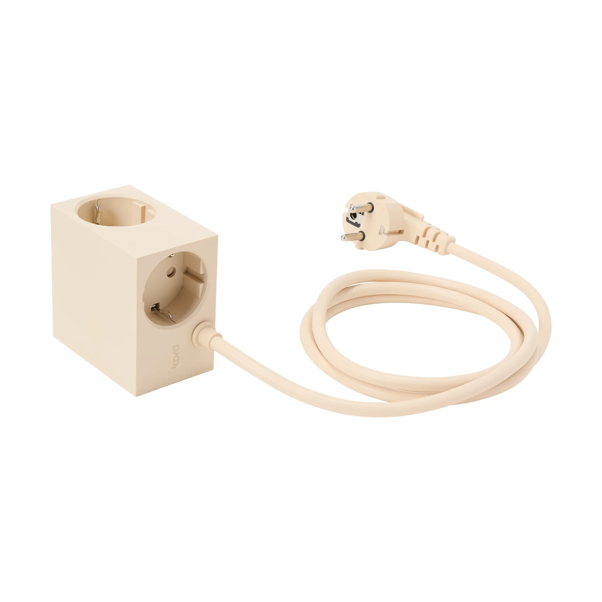 Regleta eléctrica Cuboid 2 m, Pearled Ivory Kord