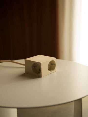 Regleta eléctrica Cuboid 2 m - Pearled Ivory - Kord