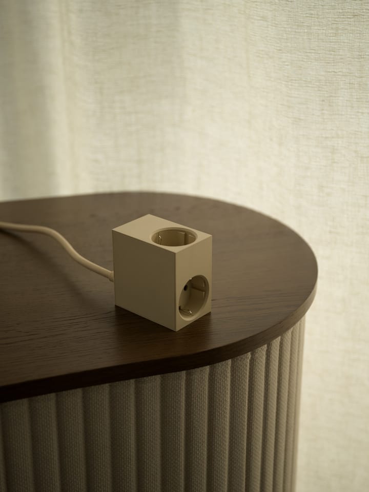 Regleta eléctrica Cuboid 2 m, Pearled Ivory Kord