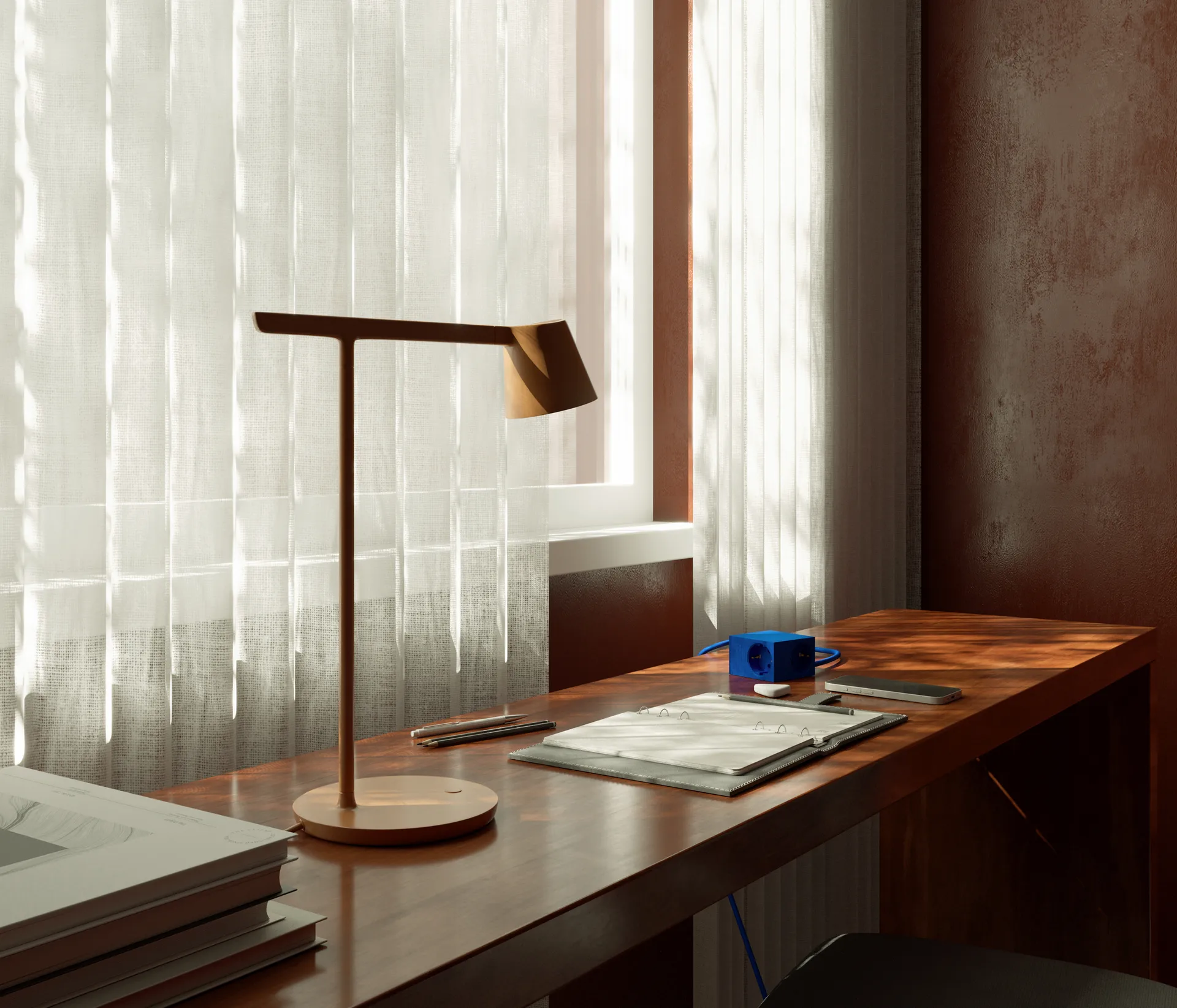 Regleta eléctrica Cuboid+ USB-C 30W 2 m, Catalina Blue Kord