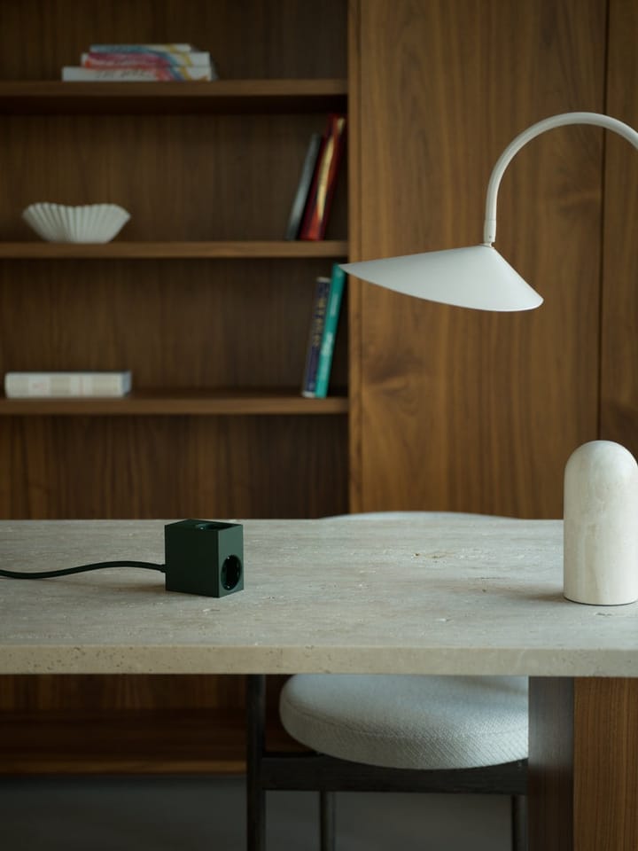 Regleta eléctrica Cuboid+ USB-C 30W 2 m, Dark Green Kord