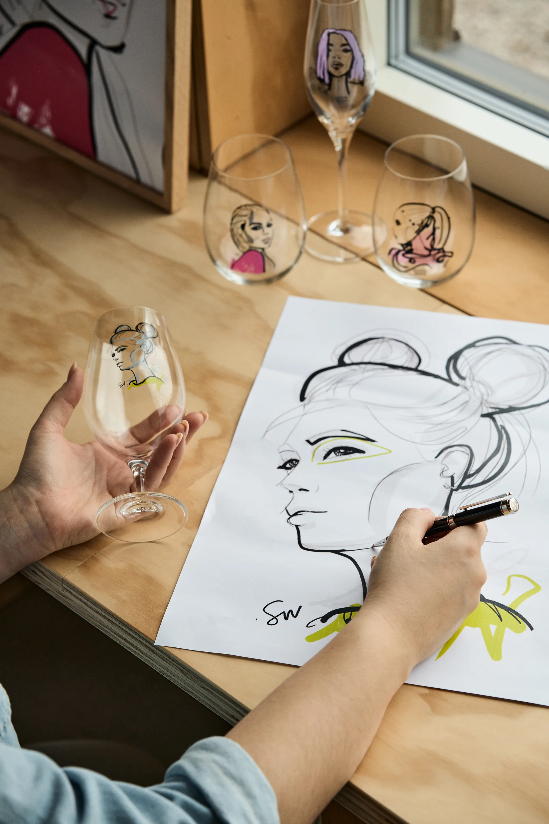 2 Copas de cerveza All about you 40 cl, Cheers to you Kosta Boda