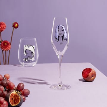 2 Copas de champagne 24 cl All about you - Forever Mine - Kosta Boda